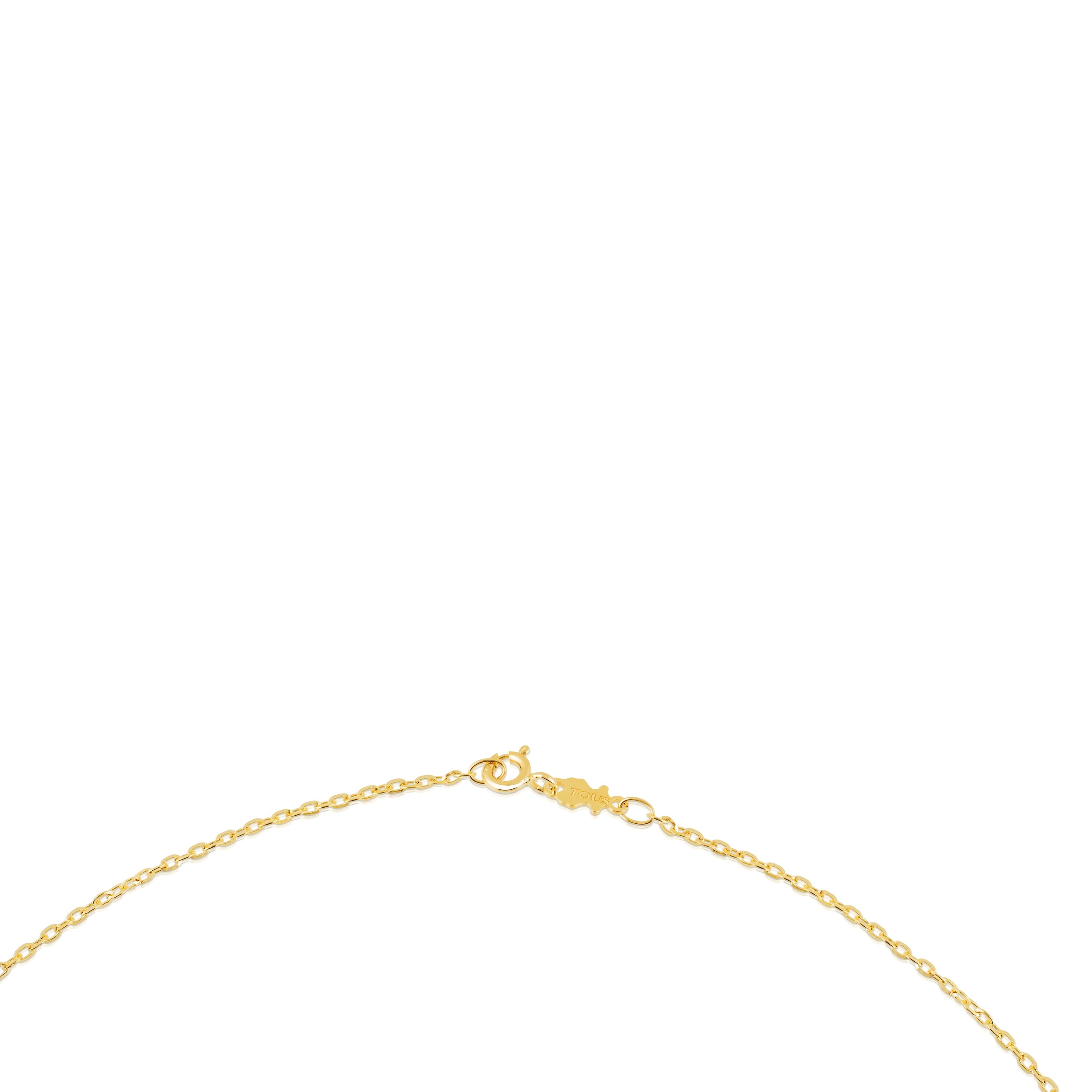 Gargantilla de oro con anillas ovales, 45 cm TOUS Chain