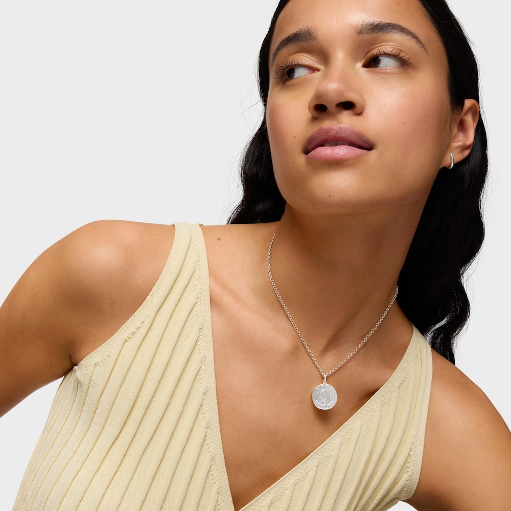 Dije Devoci&oacute;n Virgen Mar&iacute;a de Plata