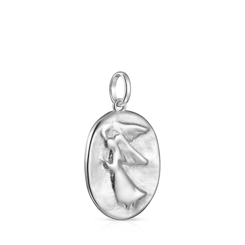Silver Angel Devoción Pendant