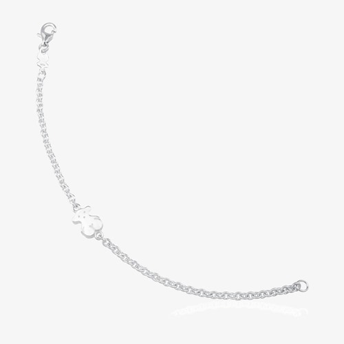 Silver TOUS Sweet Dolls Bracelet 17cm.