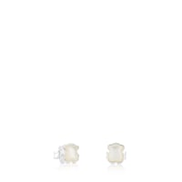 Pendientes de plata y nácar 0,7cm TOUS Color
