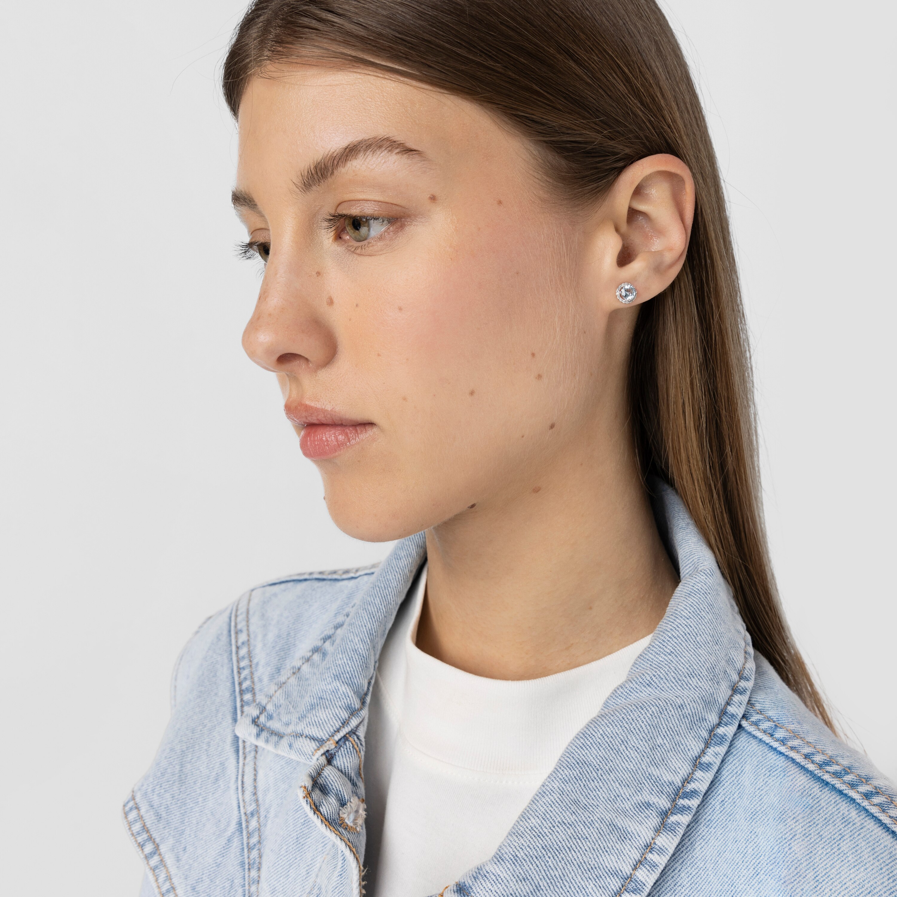 Gold Color Kings Earrings