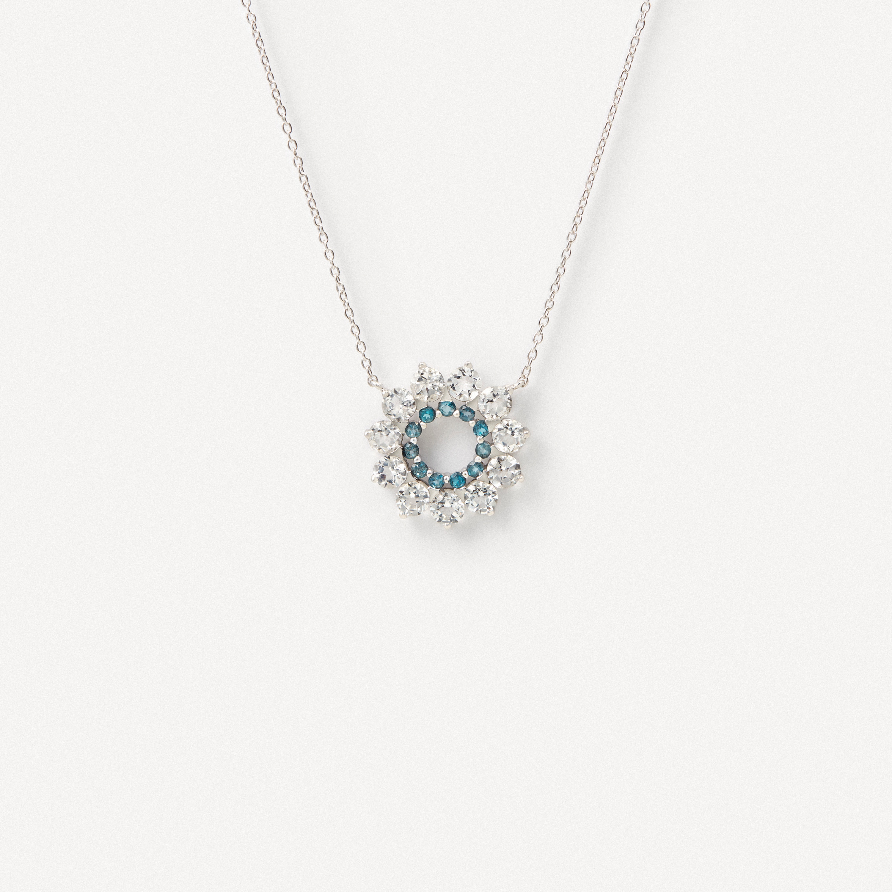 Necklace in white gold with topaz TOUS ATELIER