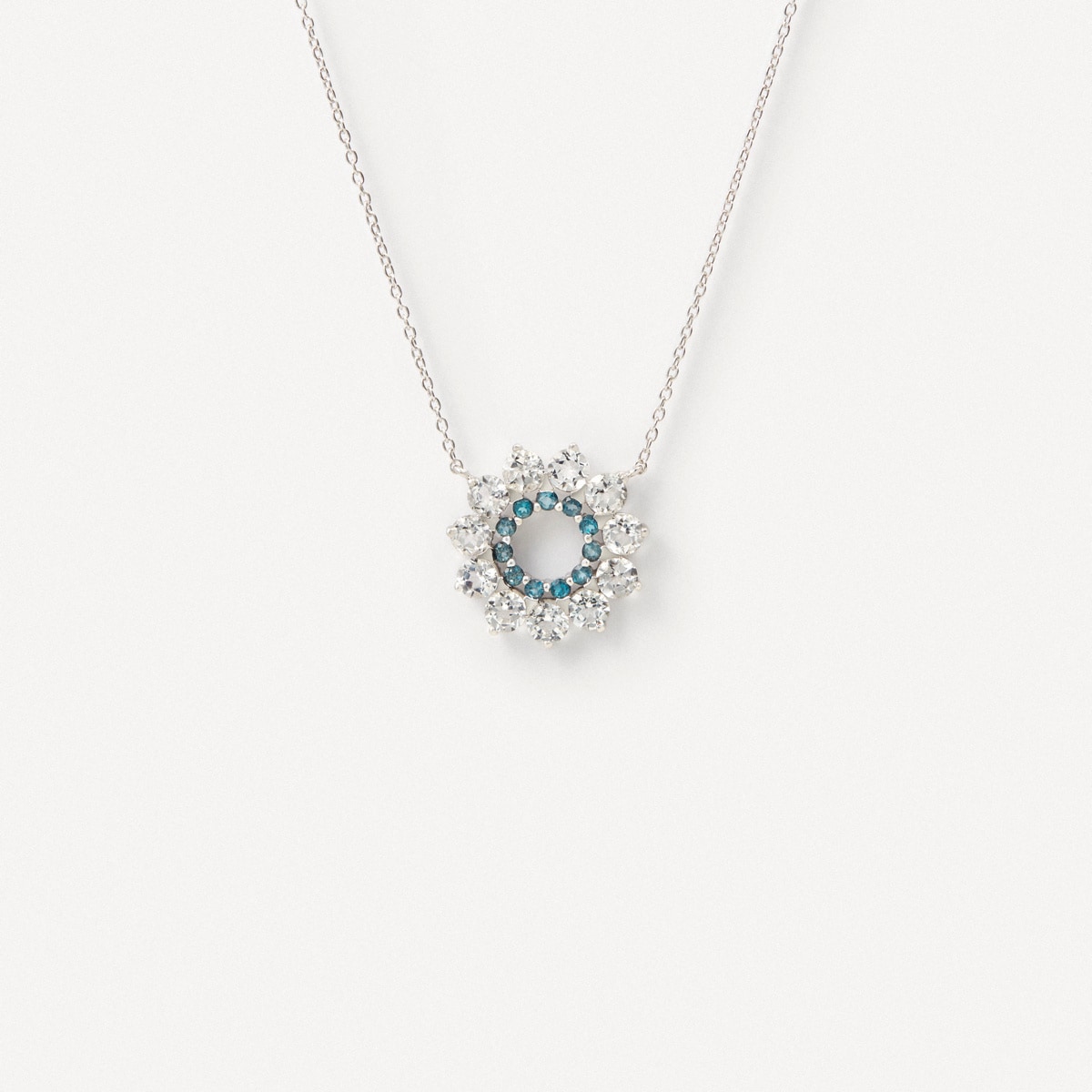 Necklace in white gold with topaz TOUS ATELIER