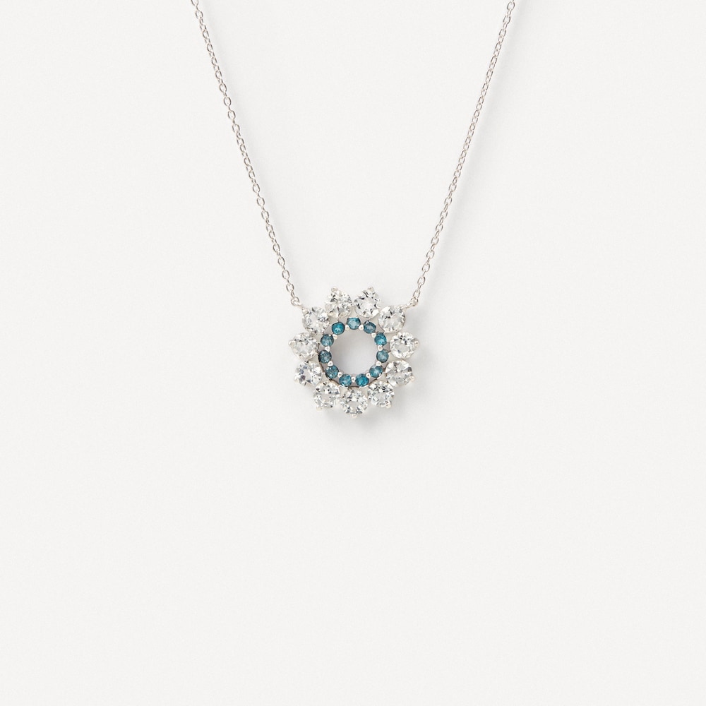 Collar de oro blanco con topacios TOUS ATELIER image number 0
