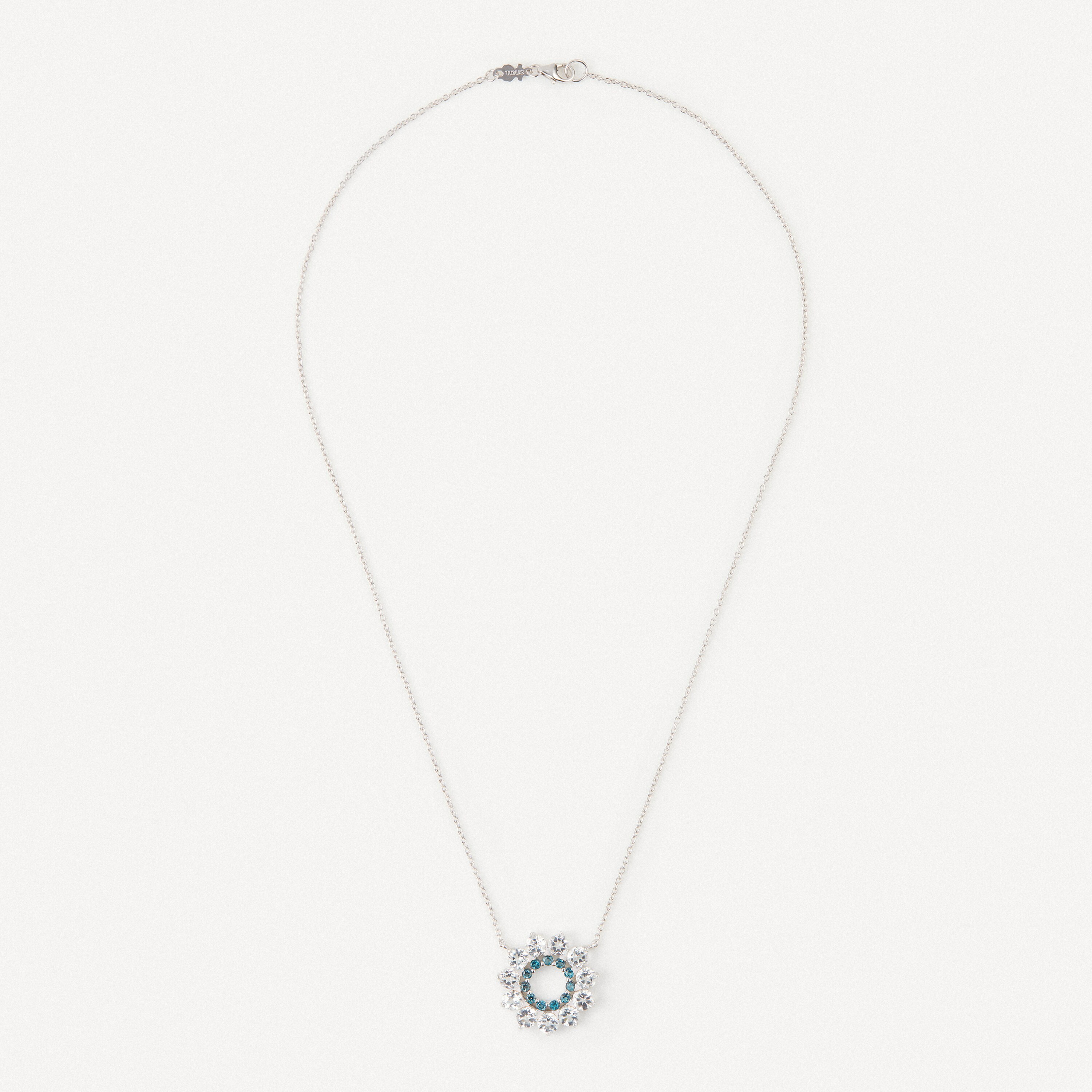 Necklace in white gold with topaz TOUS ATELIER