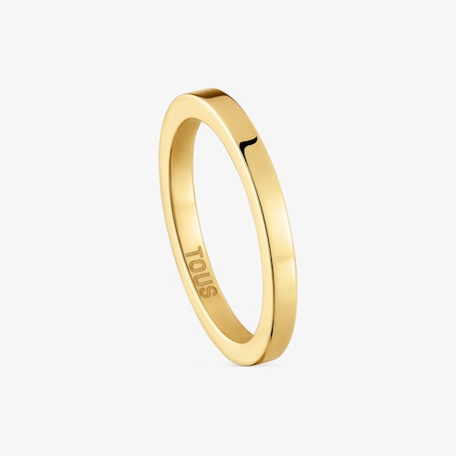 Anillo alianza aro cuadrado de oro TOUS Alianzas