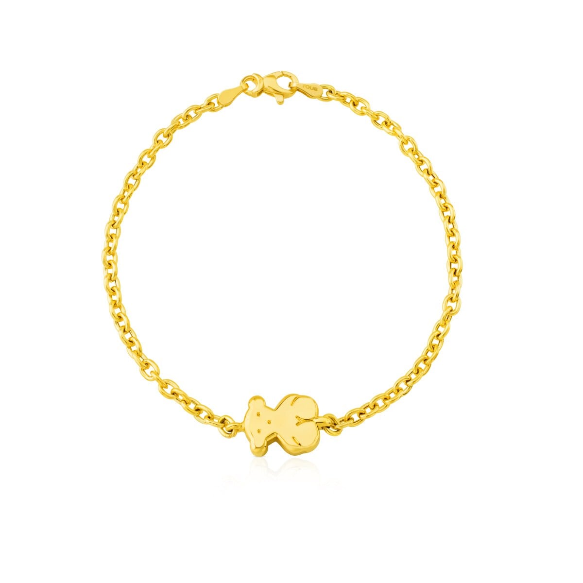 Gold Sweet Dolls Bracelet Bear motif