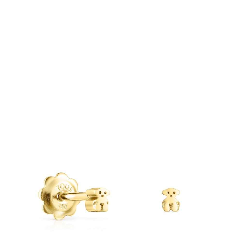 Straight Earrings in Gold image number 0