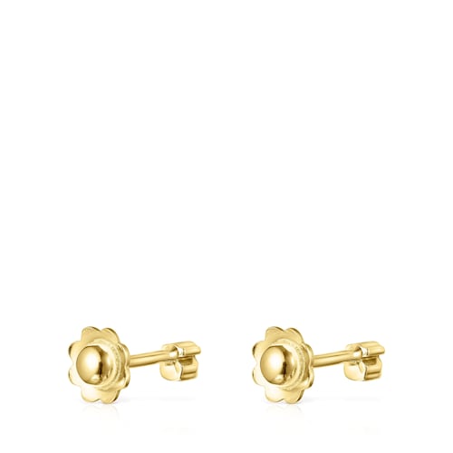 Straight Earrings in Gold