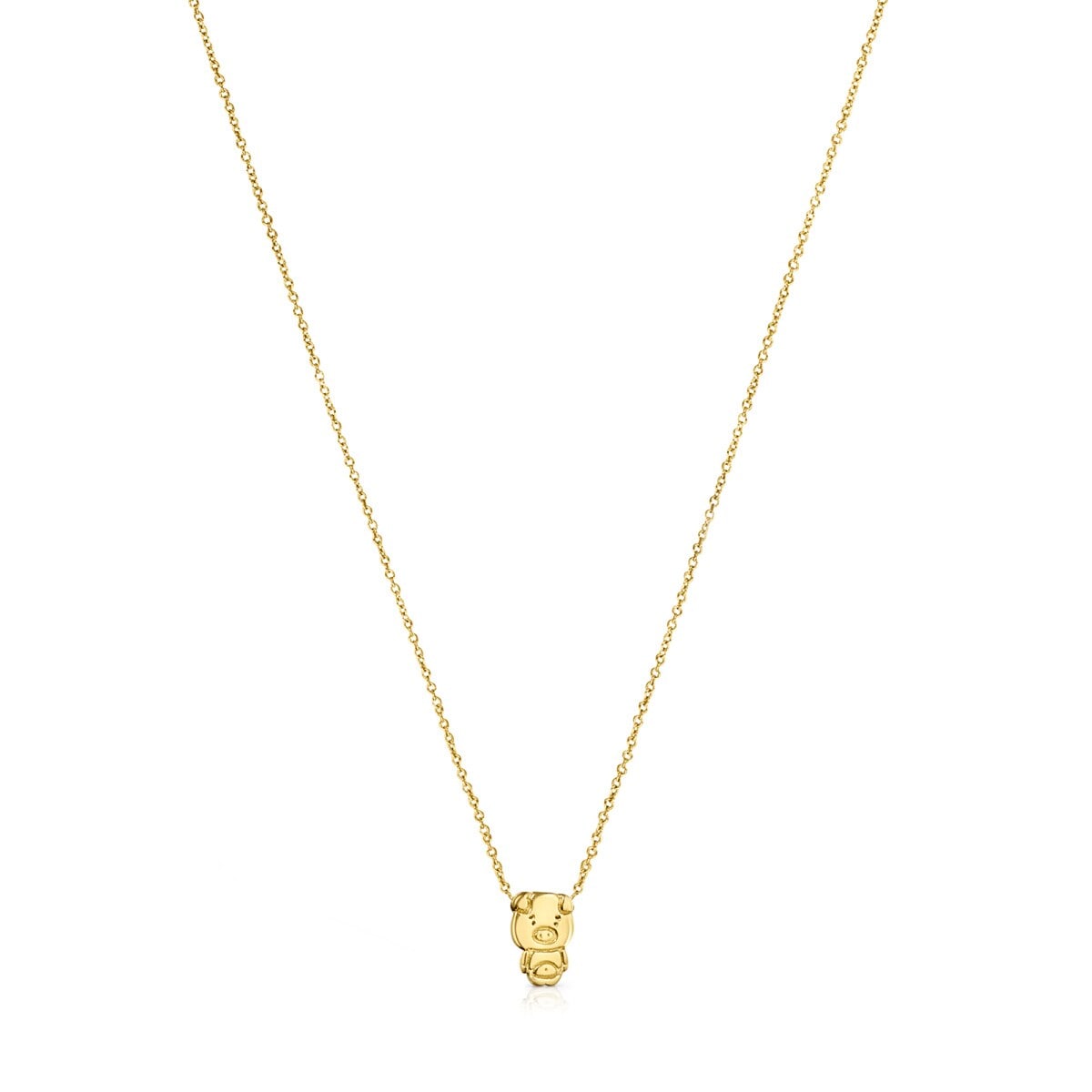 Chinese New Year Necklace in Gold