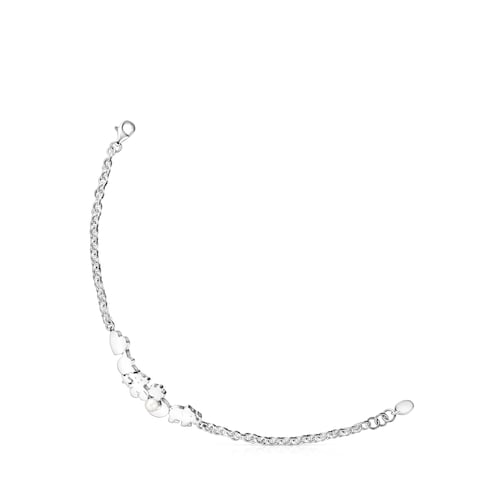 Nocturne Bracelet Silver motifs with Pearl image number 0