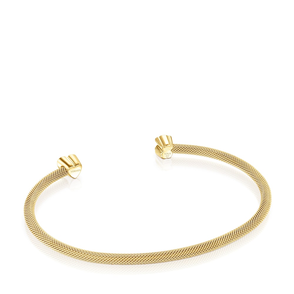 Armband Nocturne aus Vermeil-Gold mit Diamanten
