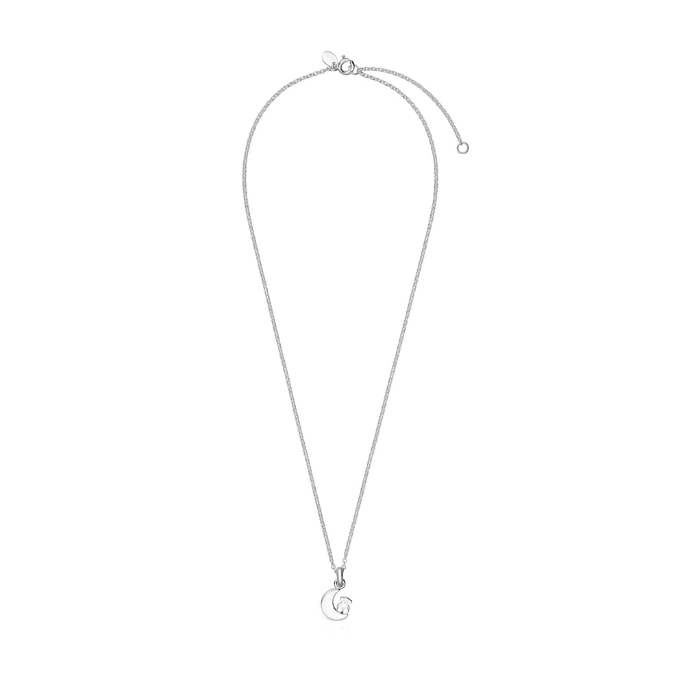 Nocturne Silver Necklace image number 1