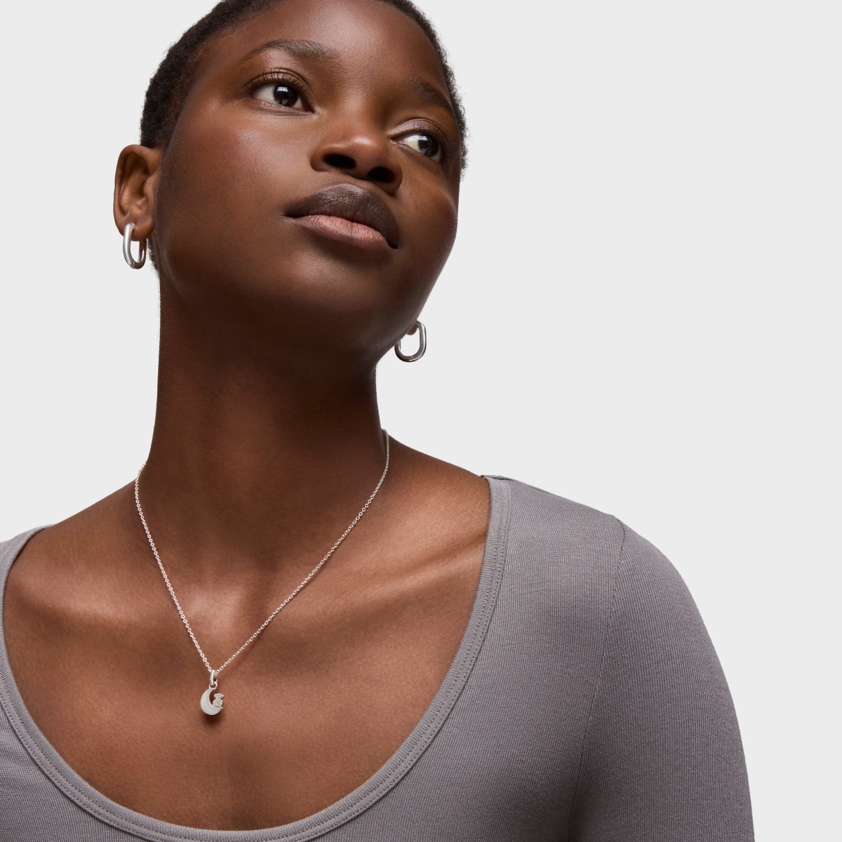 Nocturne Silver Necklace