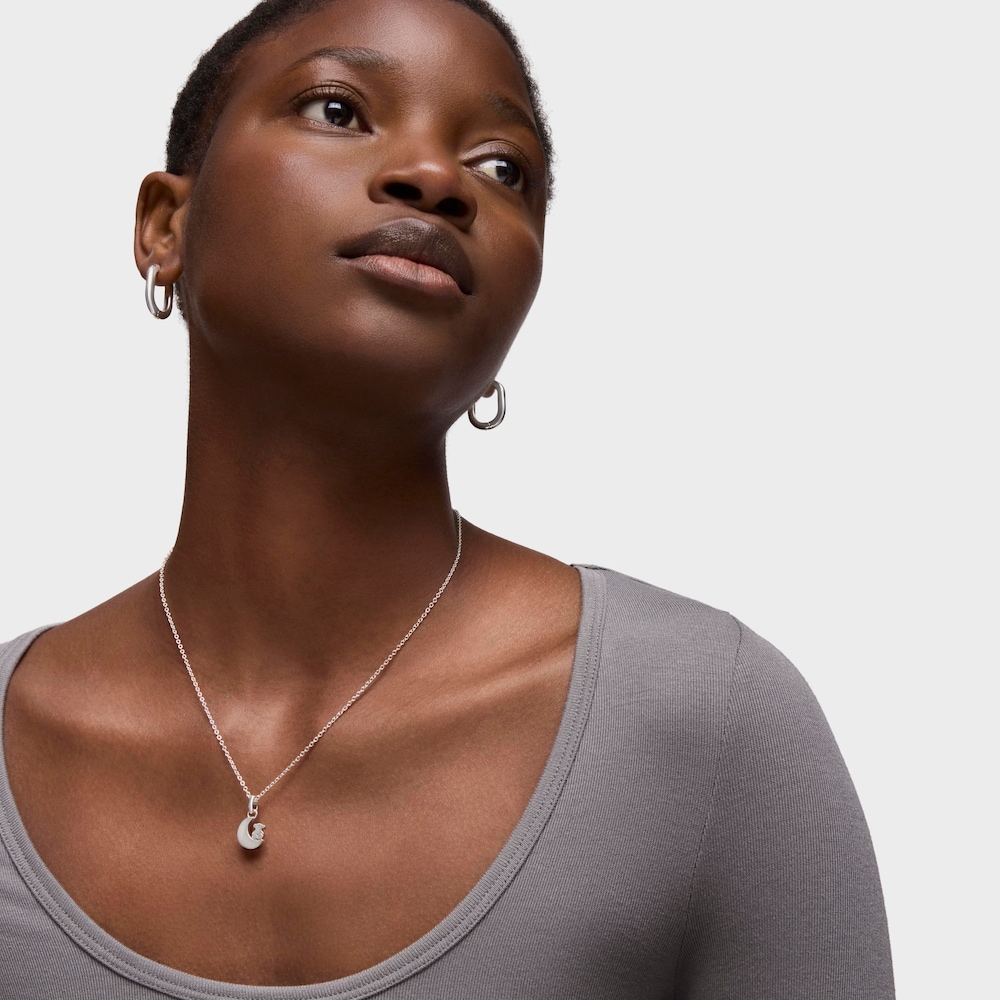 Nocturne Silver Necklace image number 3