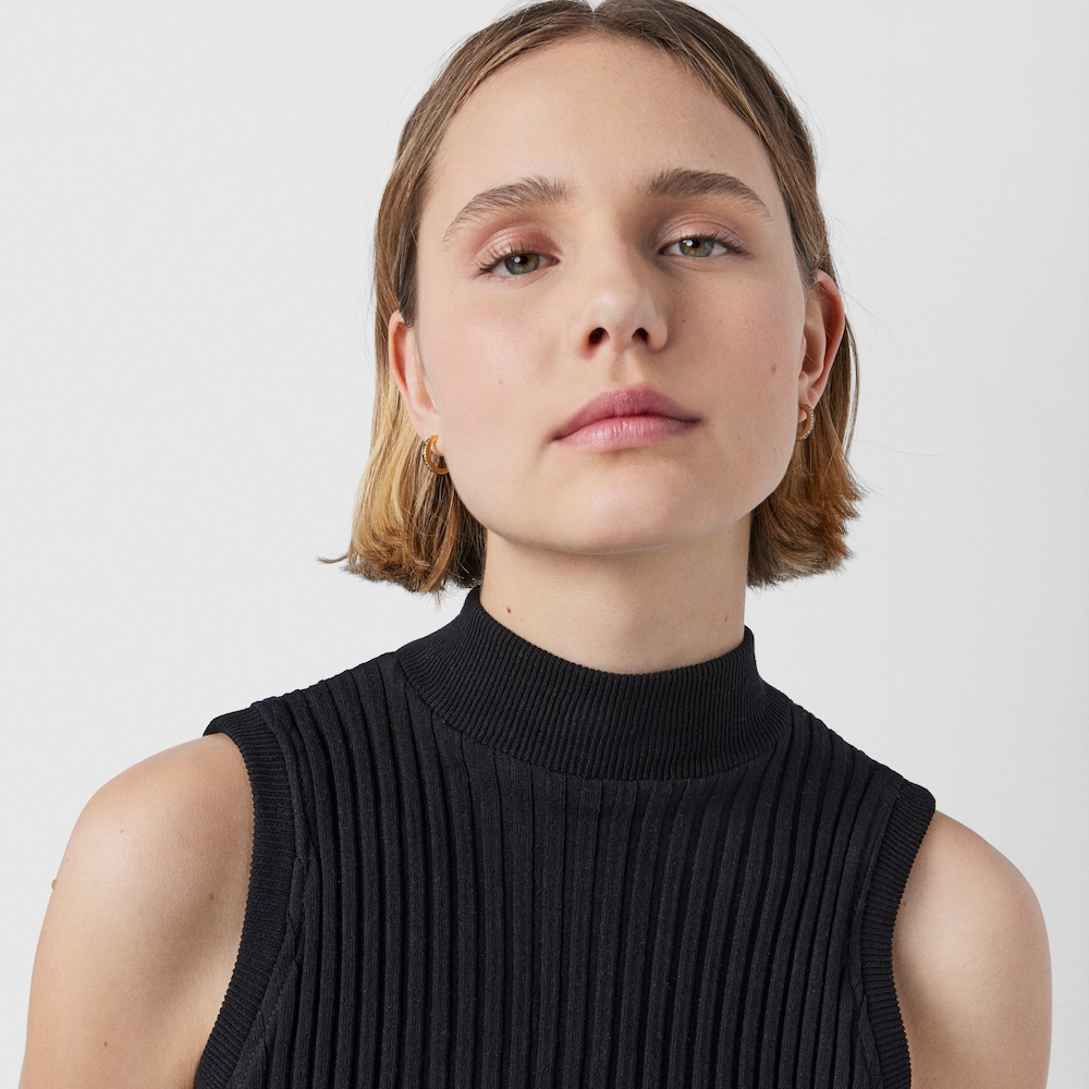 Small Nocturne disc Earrings in 18K gold vermeil with Diamonds