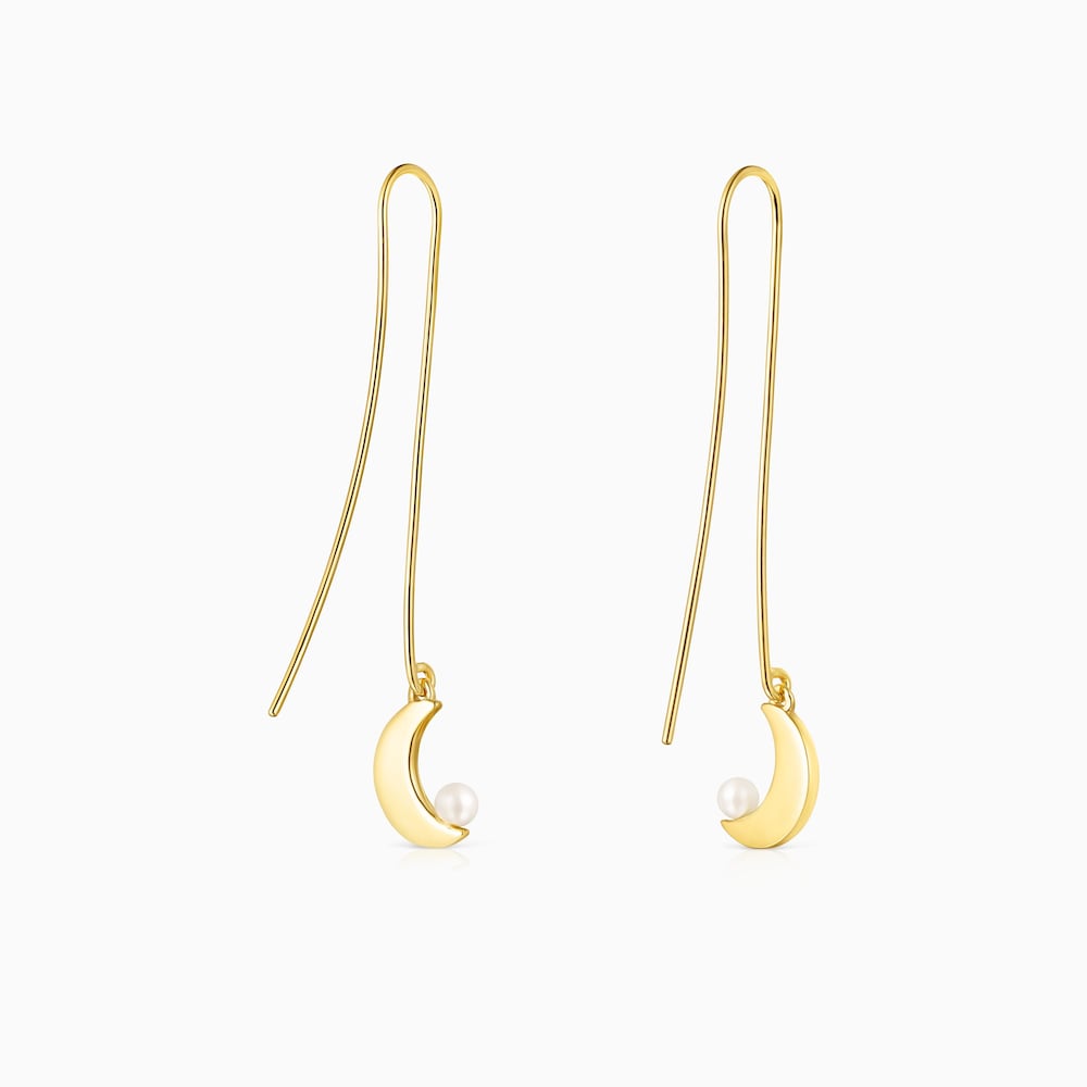 Nocturne &ndash; N&aacute;u&scaron;nice Tous zo žlt&eacute;ho striebra Vermeil a tmav&eacute;ho striebra s diamantmi a perlami