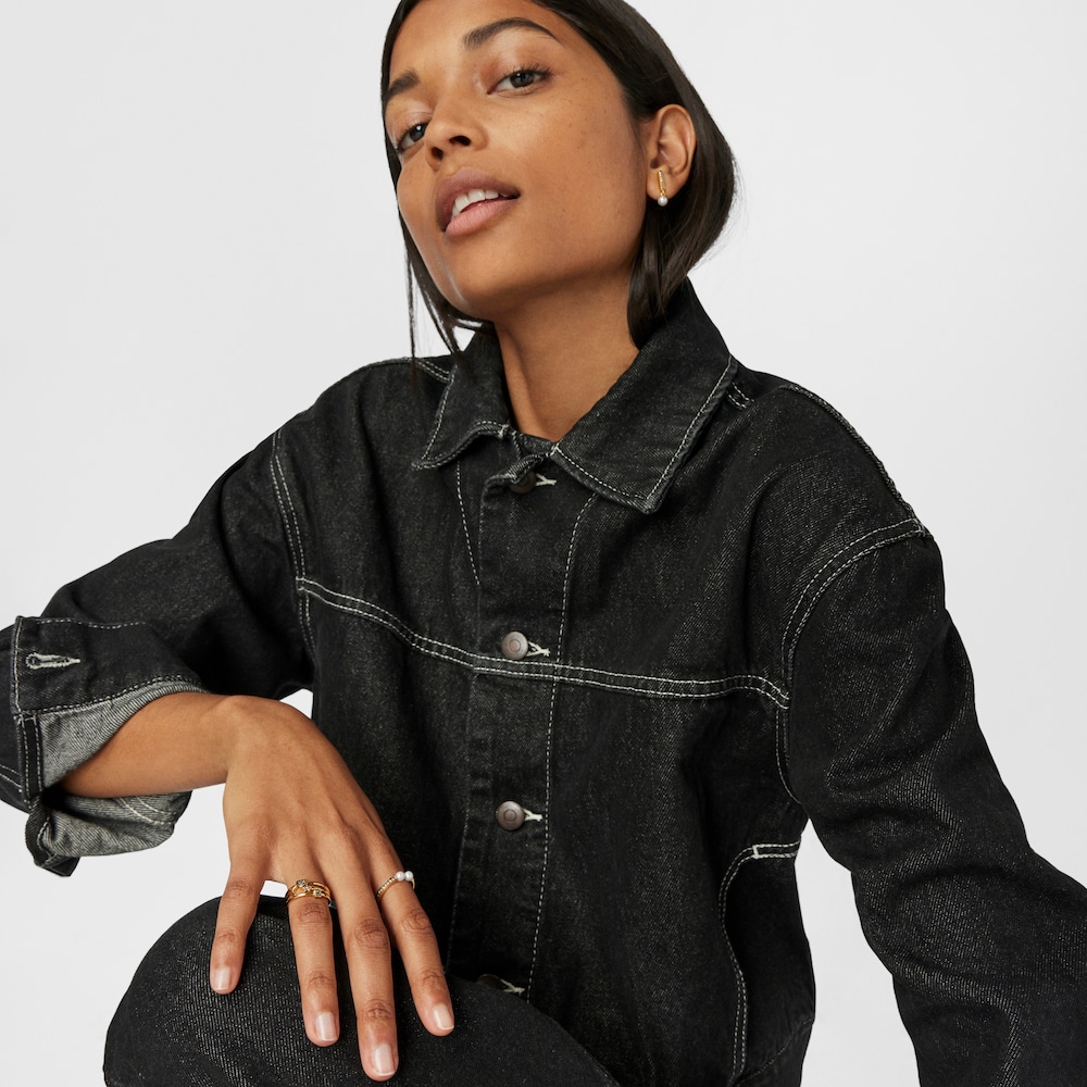 Nocturne Ring in 18K gold vermeil with Diamonds and Pearls