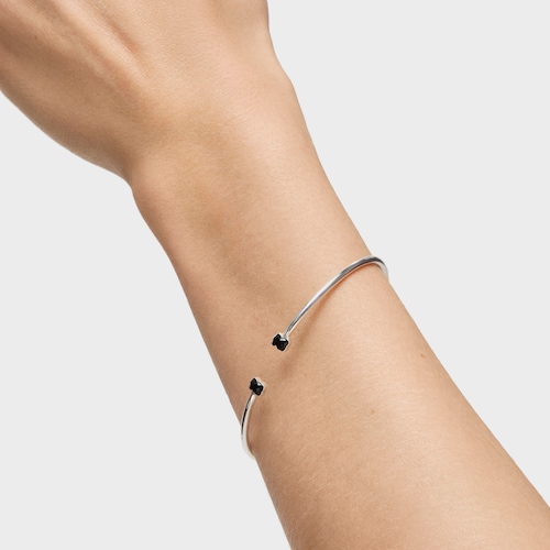Pulsera de plata con &oacute;nix 5,5cm. TOUS Mini Onix