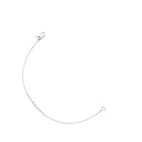 Riviere Bracelet in White gold with Diamonds
