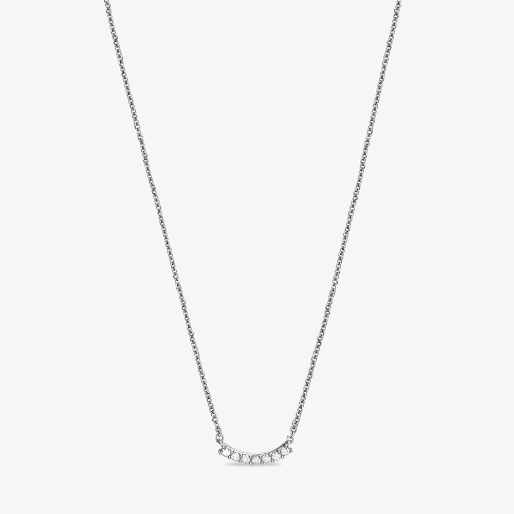 Collar de oro blanco y diamantes Les Classiques