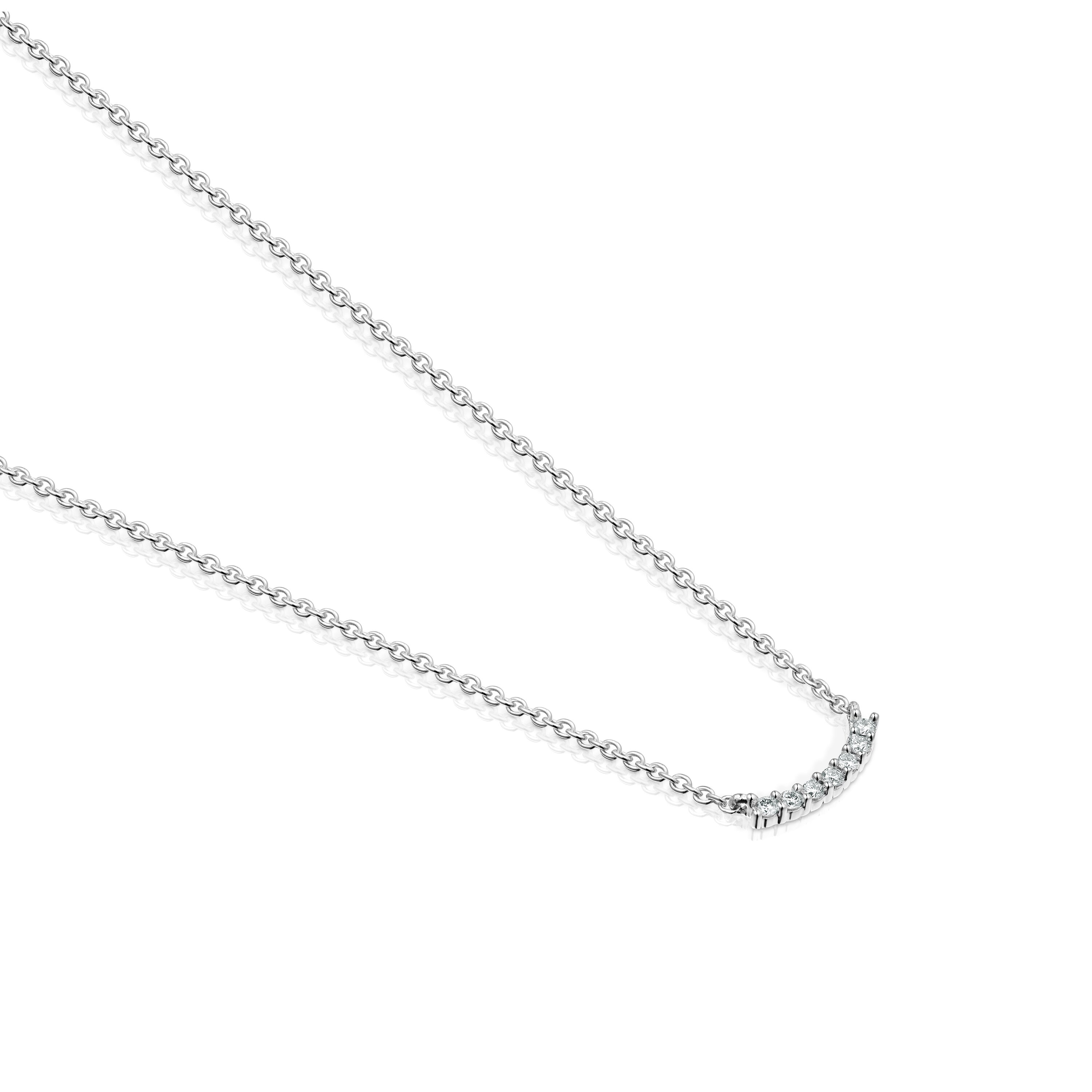 Collar de oro blanco y diamantes Les Classiques