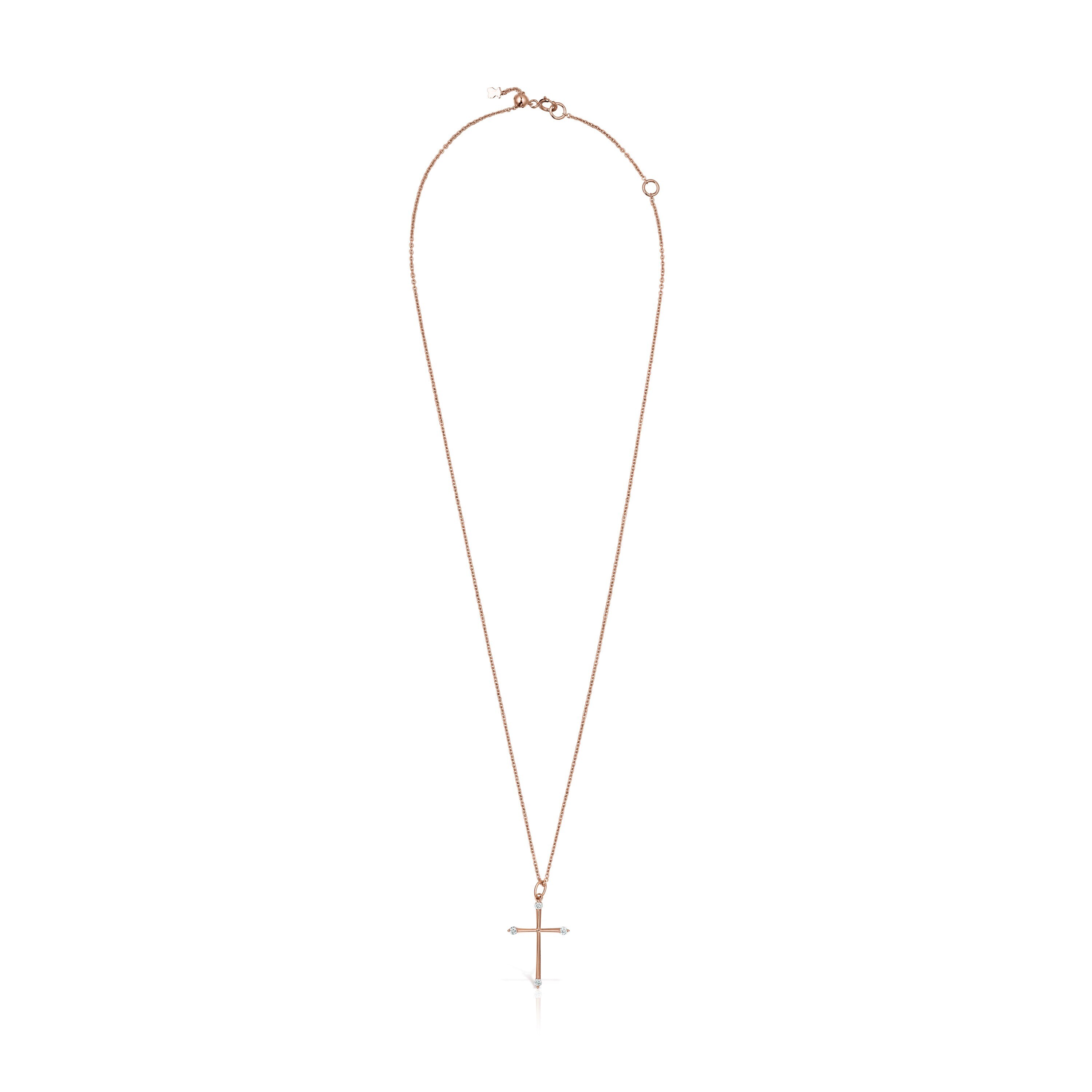 Les Classiques Pendant in 18K rose gold with Diamonds