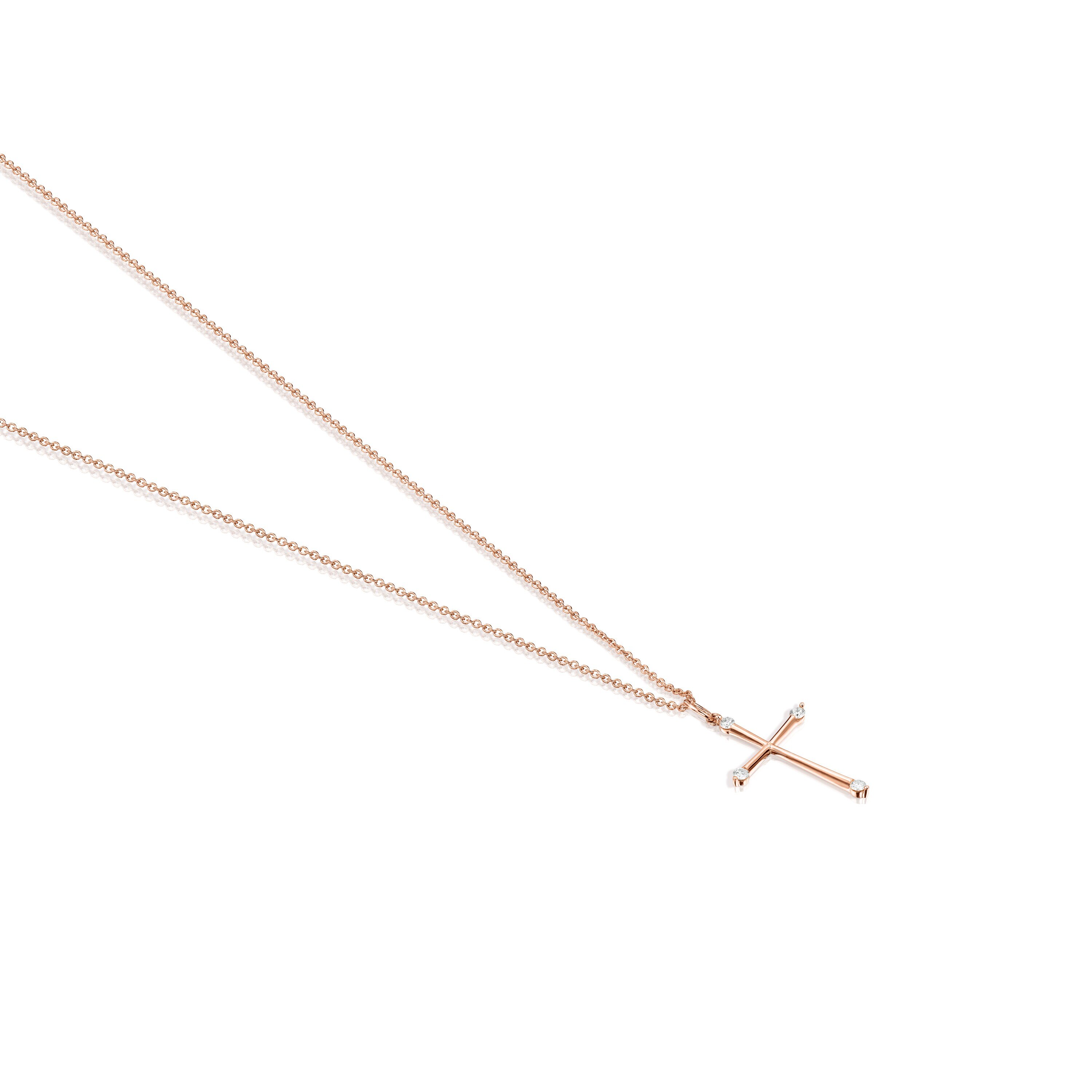 Les Classiques Pendant in 18K rose gold with Diamonds