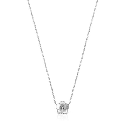 Collar Vita flor de Plata image number 0