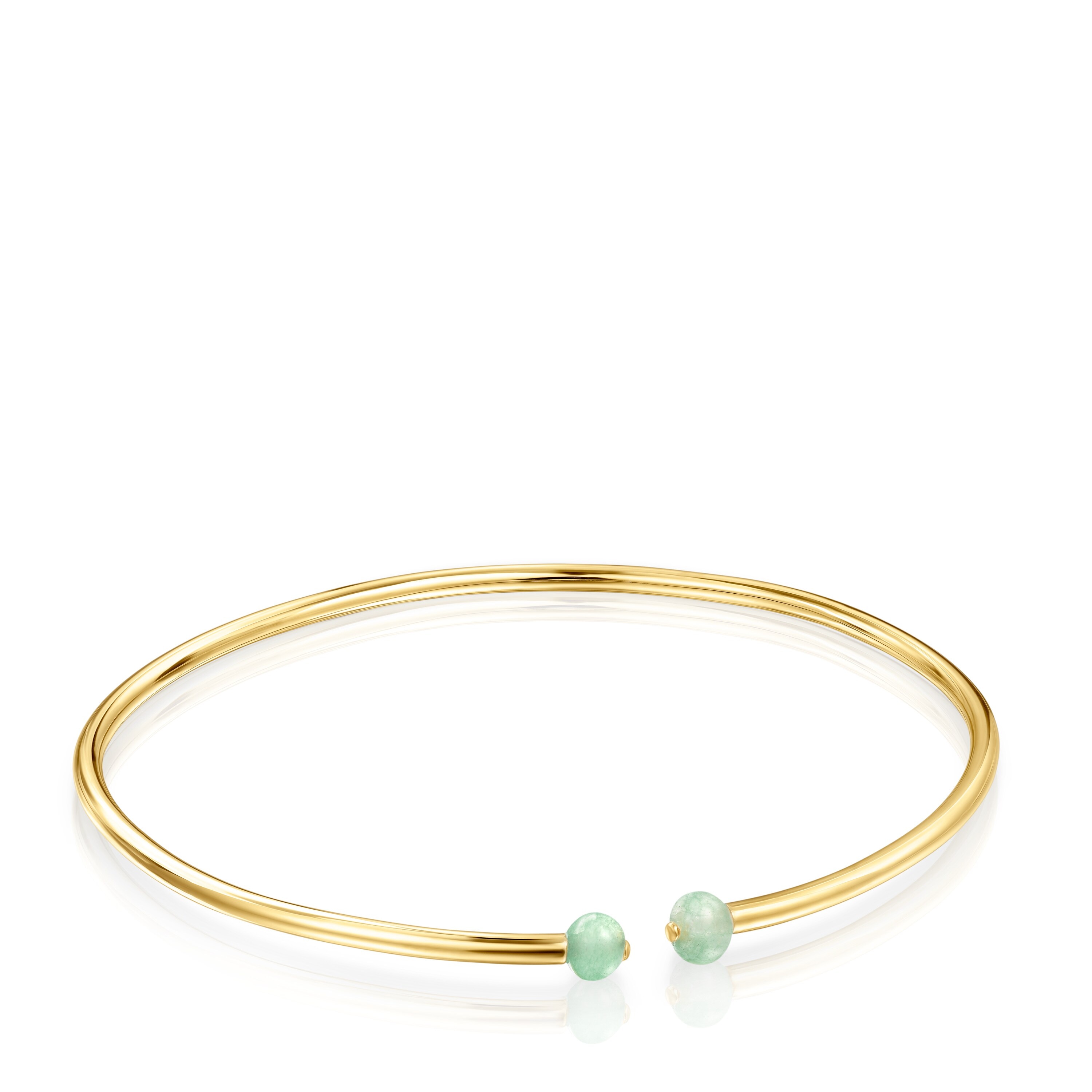 Batala Bracelet Silver Vermeil with Quartzite