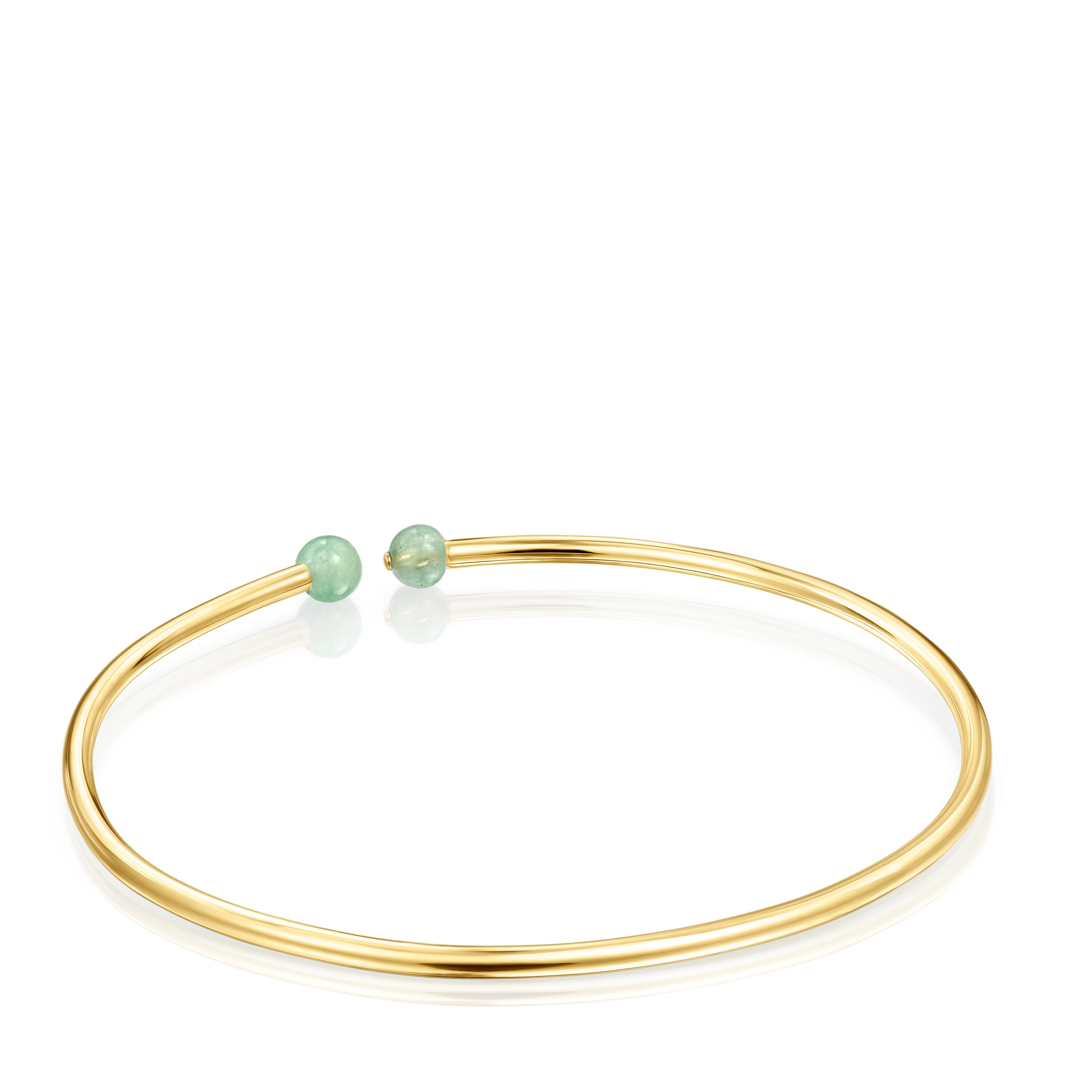 Batala Bracelet Silver Vermeil with Quartzite