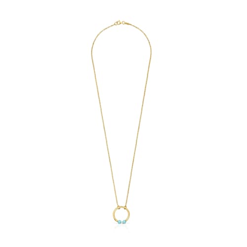 Batala Necklace in Silver Vermeil with Howlites 19 69/100