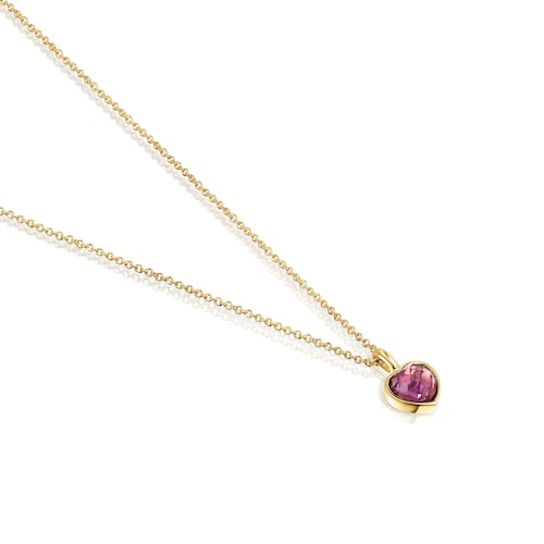 Collar de oro y amatista Glory