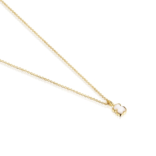 Gold and Mother-of-Pearl Glory Necklace