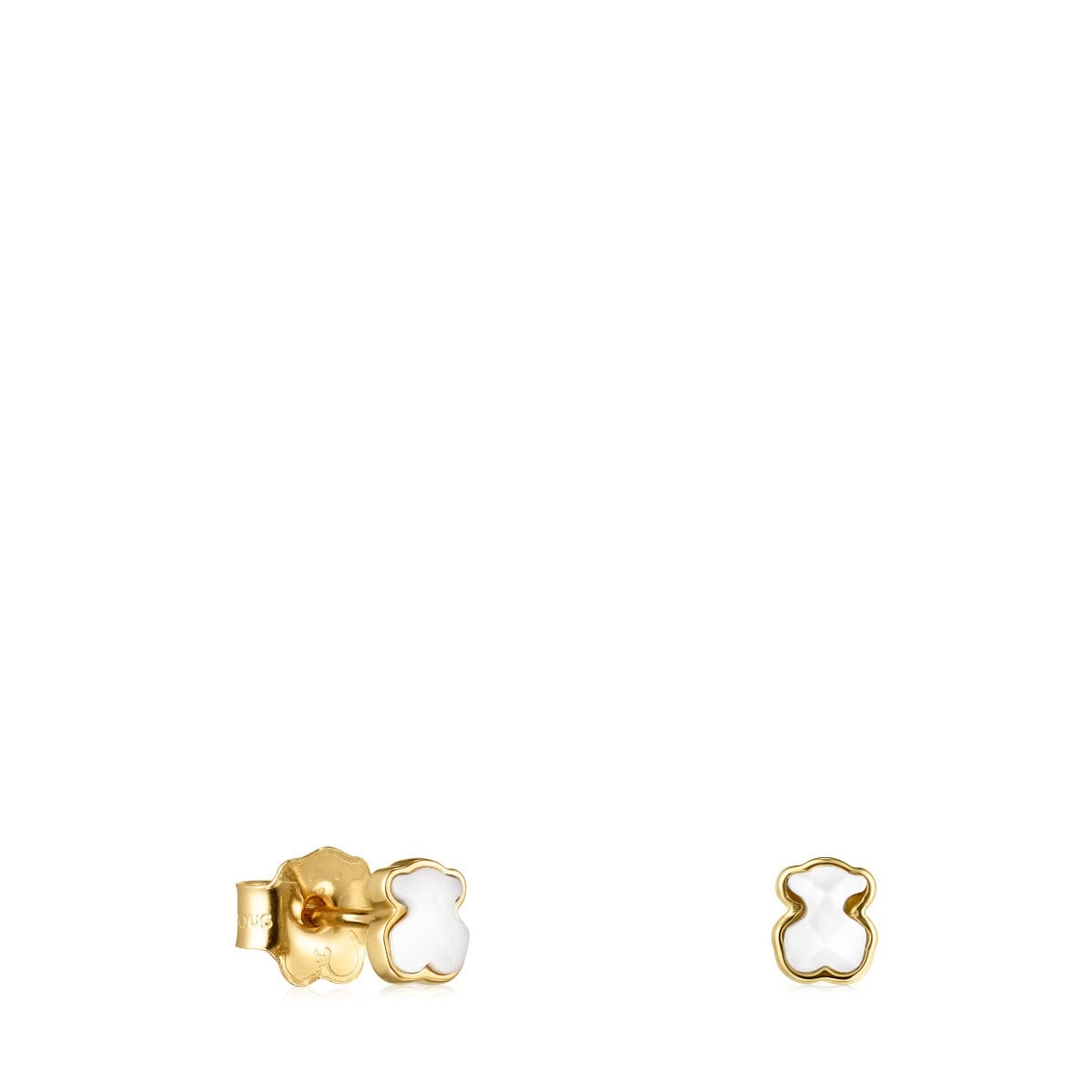 Gold and Mother-of-Pearl Glory Earrings