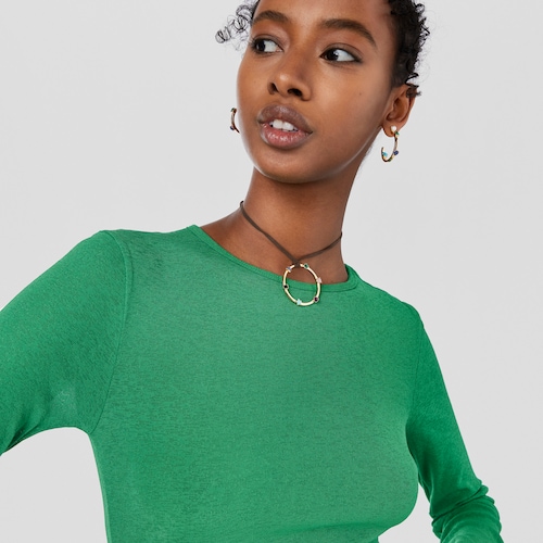 Glory Necklace in Silver Vermeil with five multicolor Gemstones motifs