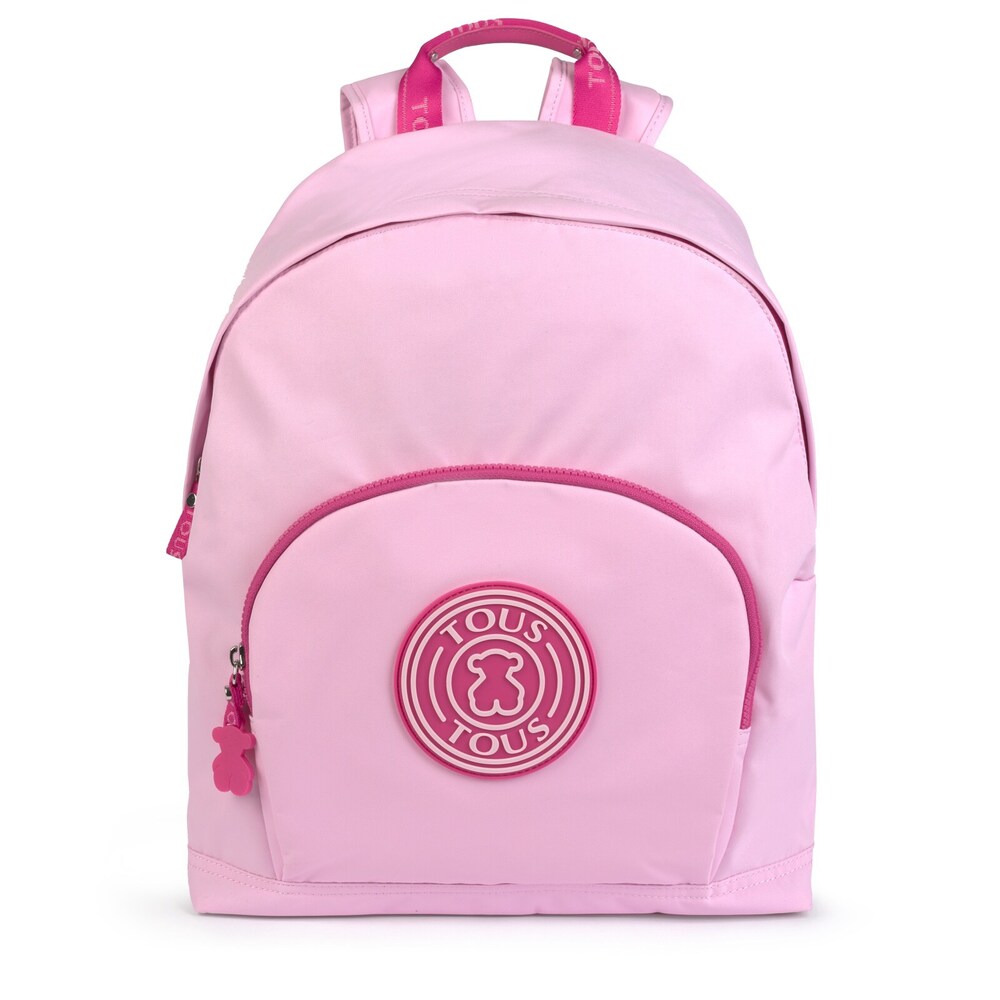 Medium pink School backpack image number 0