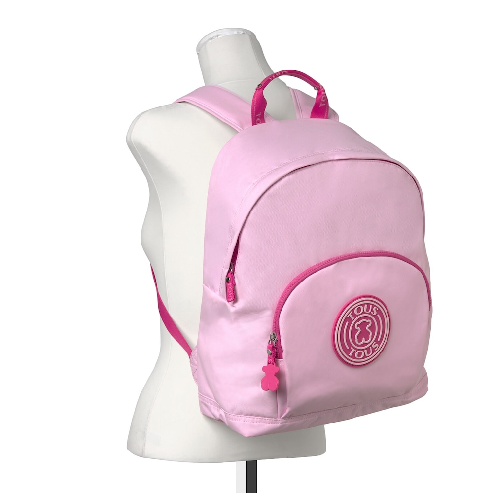 Medium pink School backpack image number 3