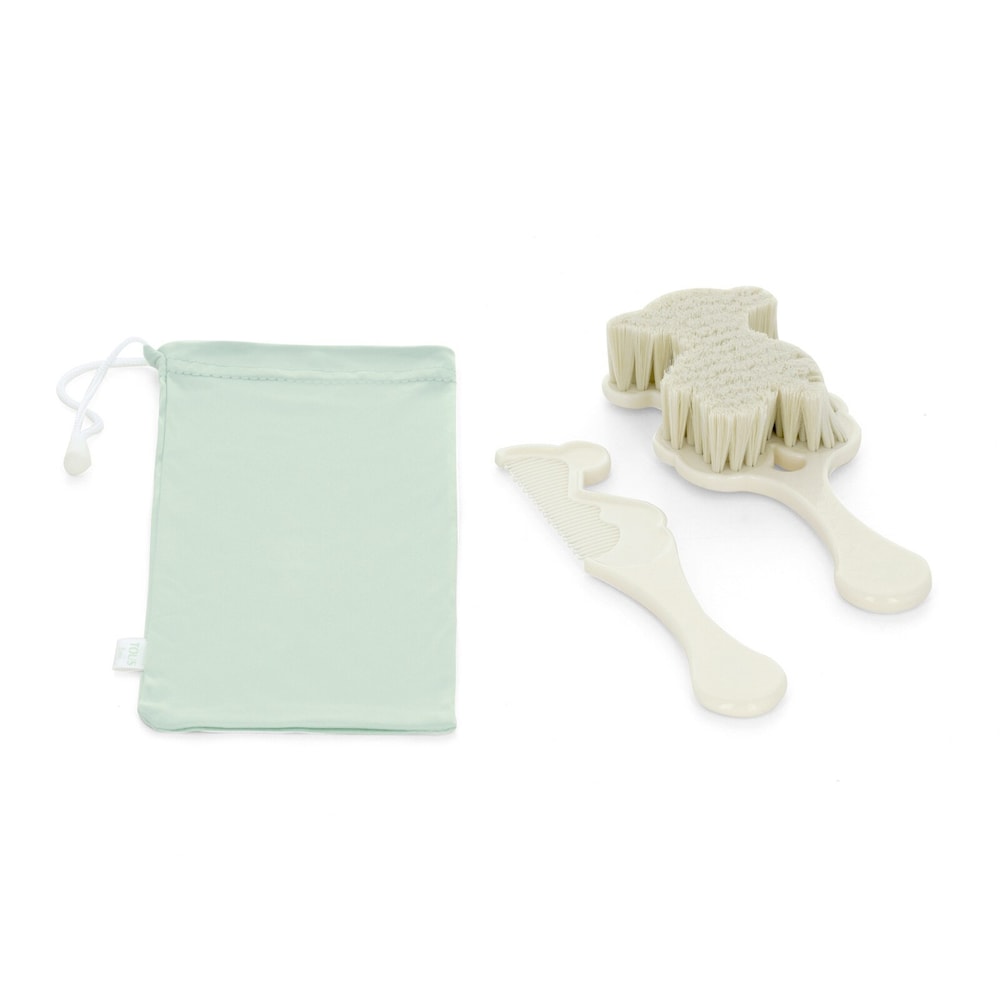 Set de cepillo y peine Beauty blanco