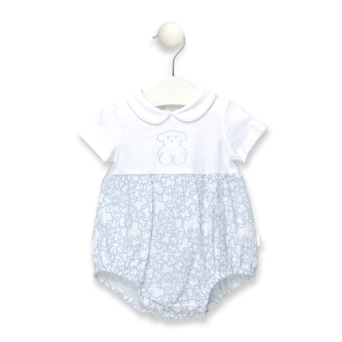 Mameluco Kaos Coco azul celeste