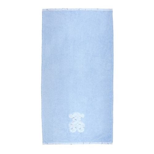 Toalla de playa Flying Azul celeste