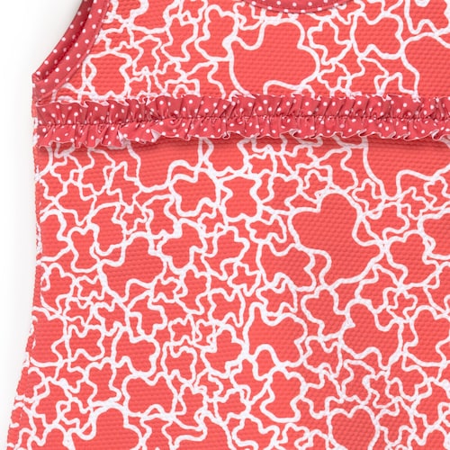 Kaos beach dress in red