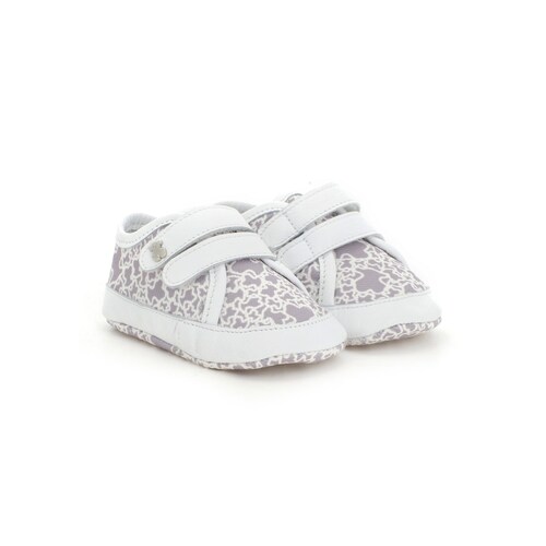 Kaos Mini Run baby canvas sport shoes in grey image number 0