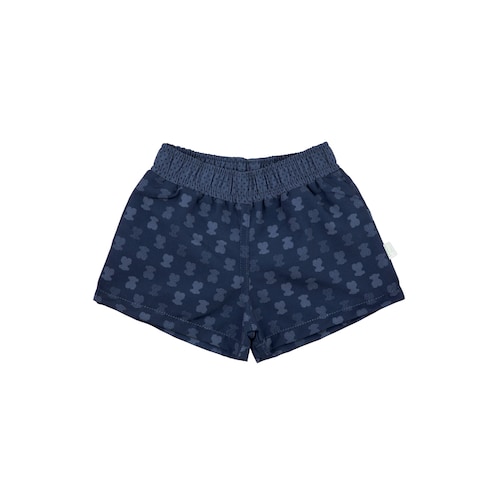 Multi-bear swimming shorts in navy blue