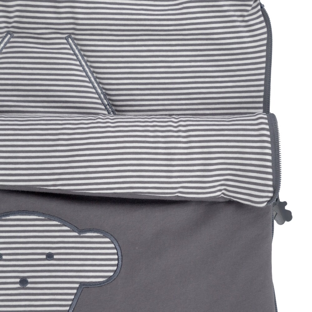 Bear striped bag in grey Bear striped bag in grey