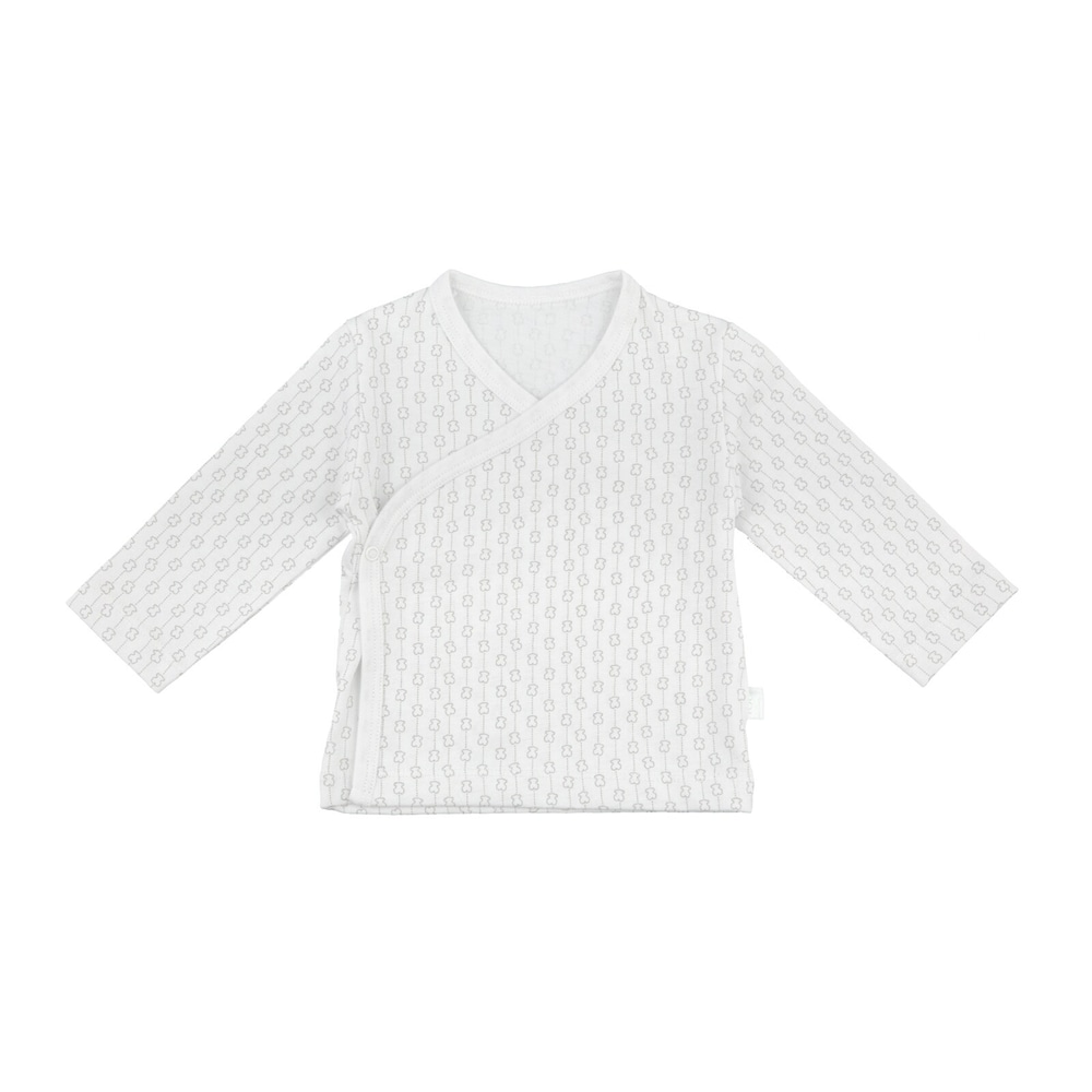 Tears homecoming crossover T-shirt in white