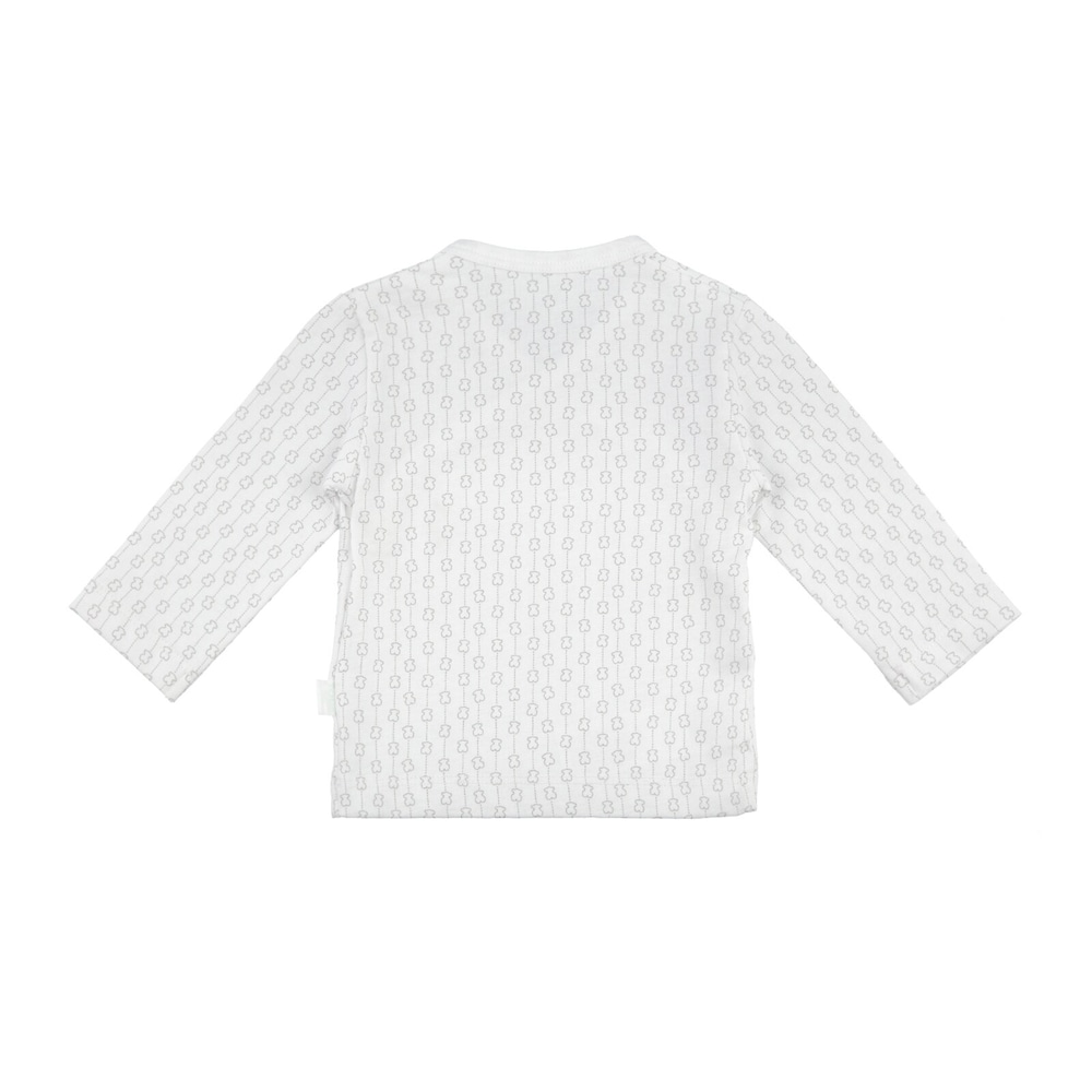 Tears homecoming crossover T-shirt in white