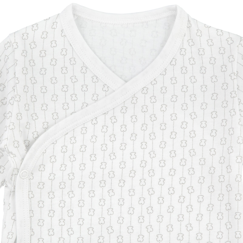 Tears homecoming crossover T-shirt in white