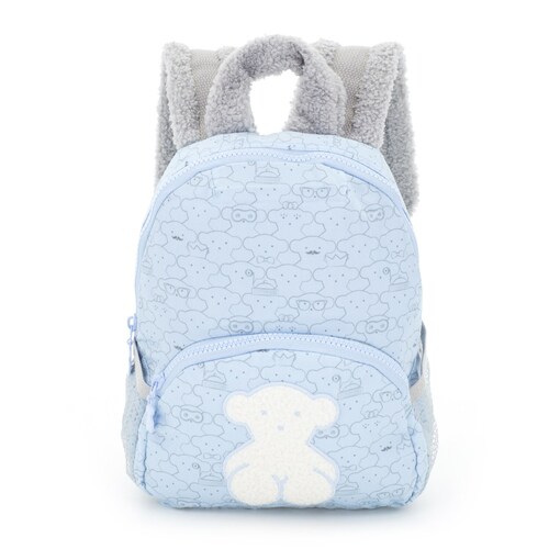 Mochila preescolar Bear Azul celeste image number 0